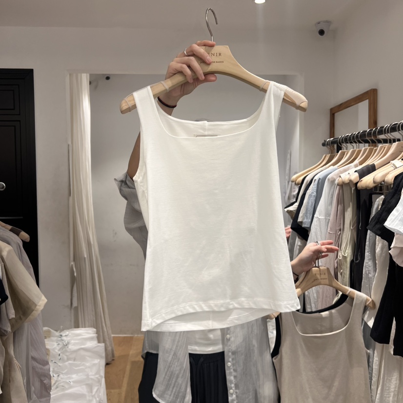 VENIR-a東大門㊣實拍女裝新品真品熱賣25春夏推薦吊帶背心VENIR-a吊帶/背心圖色2