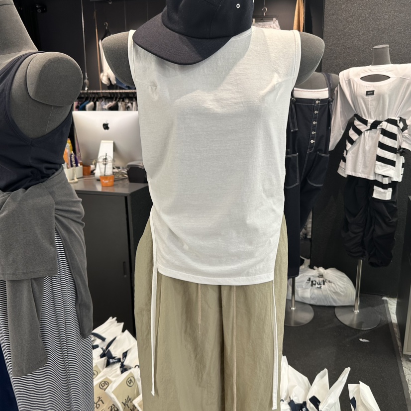 ELF-L東大門㊣代購女裝新品職業休閑推薦25春夏人氣吊帶背心PROJECT ELF/ELF-L吊帶/背心