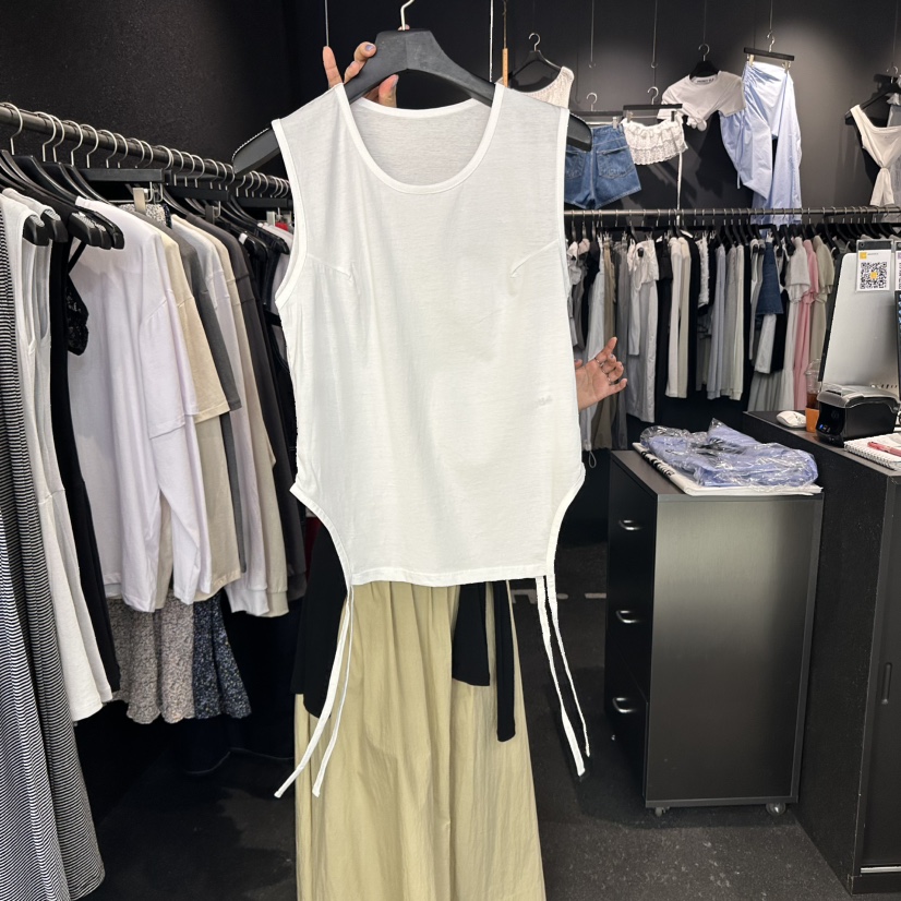 ELF-L東大門㊣代購女裝新品職業休閑推薦25春夏人氣吊帶背心PROJECT ELF/ELF-L吊帶/背心