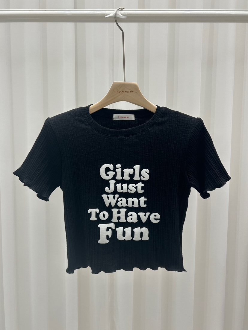 IF YOU SAY SO東大門㊣實拍女士新品25春夏休閑推薦人氣T恤IF YOU SAY SOT恤圖色4