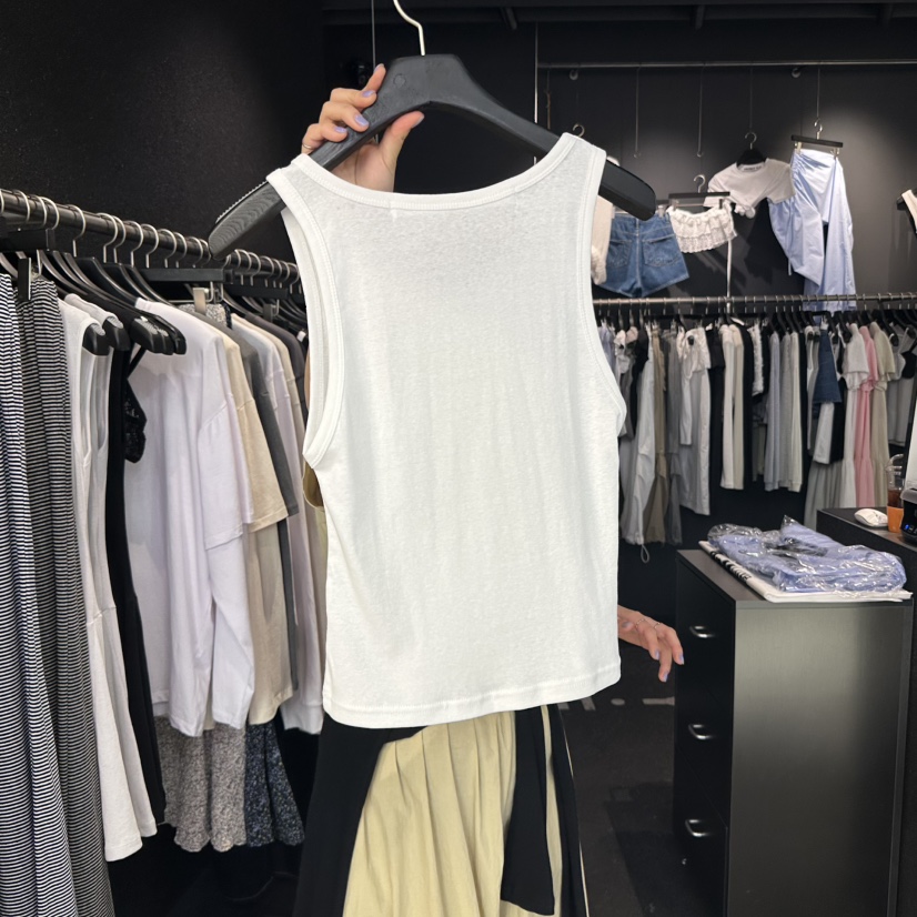 ELF-L東大門㊣直郵女裝新品時尚熱賣真品推薦25春夏吊帶背心PROJECT ELF/ELF-L吊帶/背心