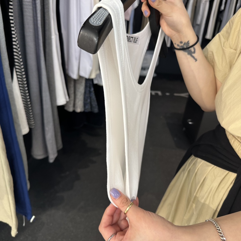 ELF-L東大門㊣直郵女裝新品時尚熱賣真品推薦25春夏吊帶背心PROJECT ELF/ELF-L吊帶/背心