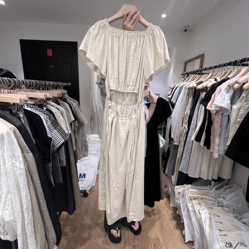 VENIR-a東大門㊣實拍女士新品真品人氣時尚熱賣職業連衣裙VENIR-a連衣裙