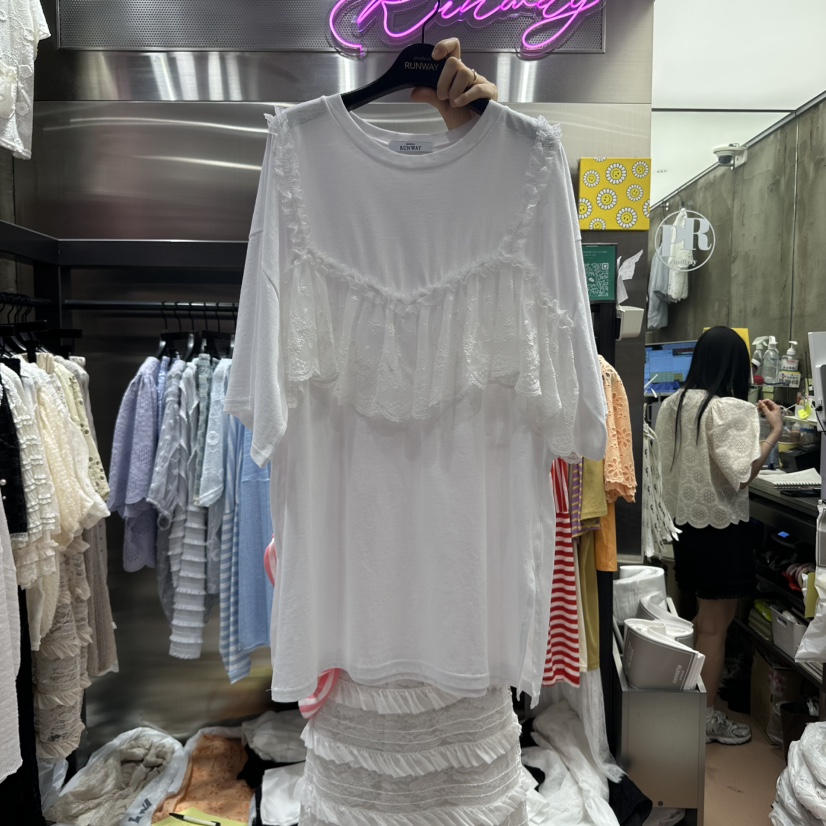 RUNWAY-런웨이韓國代購㊣女士新品休閑職業人氣時尚熱賣T恤RUNWAYT恤