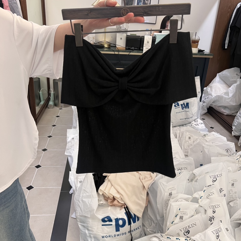 VIRKIN韓國代購㊣女士新品時尚推薦熱賣真品人氣休閑吊帶背心VIRKIN吊帶/背心圖色2