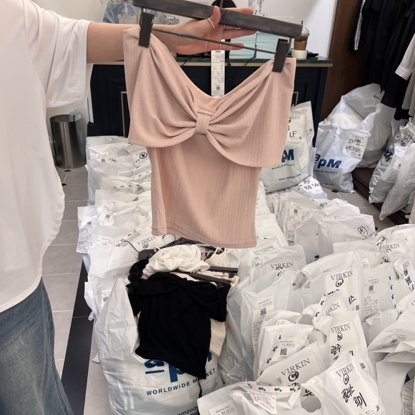 VIRKIN韓國代購㊣女士新品時尚推薦熱賣真品人氣休閑吊帶背心VIRKIN吊帶/背心圖色3