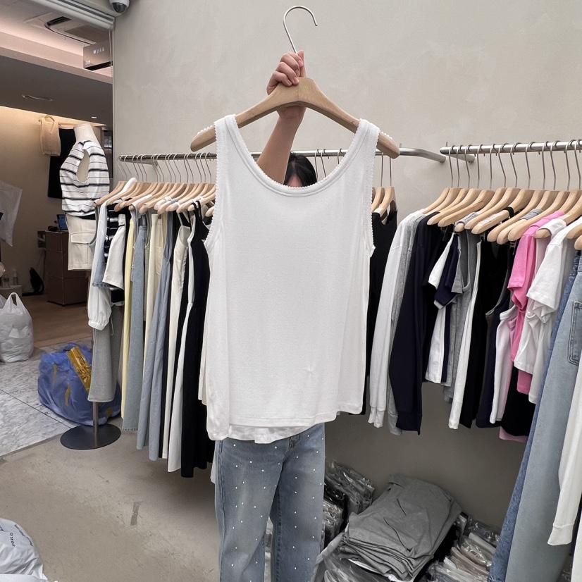 MURR韓國直郵㊣女士新品人氣熱賣時尚職業推薦真品吊帶背心MURR吊帶/背心