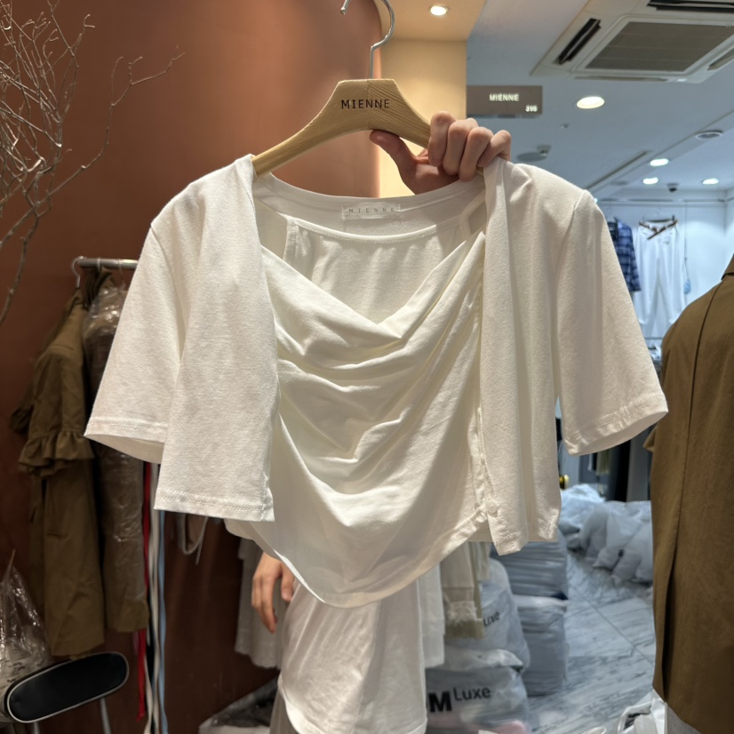 MIENNE東大門㊣直郵女士新品休閑時尚套裝莫代爾兩件套套裝MIENNE套裝