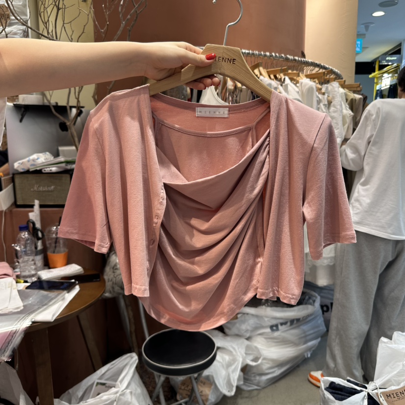 MIENNE東大門㊣直郵女士新品休閑時尚套裝莫代爾兩件套套裝MIENNE套裝圖色2