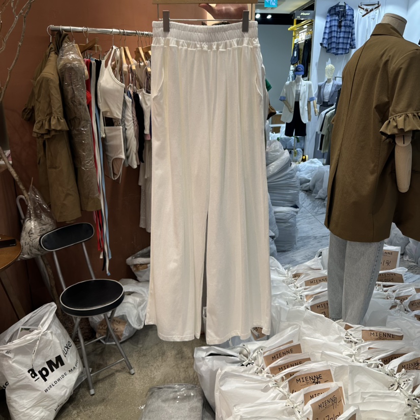 MIENNE韓國直郵㊣女士新款時尚休閑真品熱賣職業休閑褲莫代爾MIENNE休閑褲圖色3