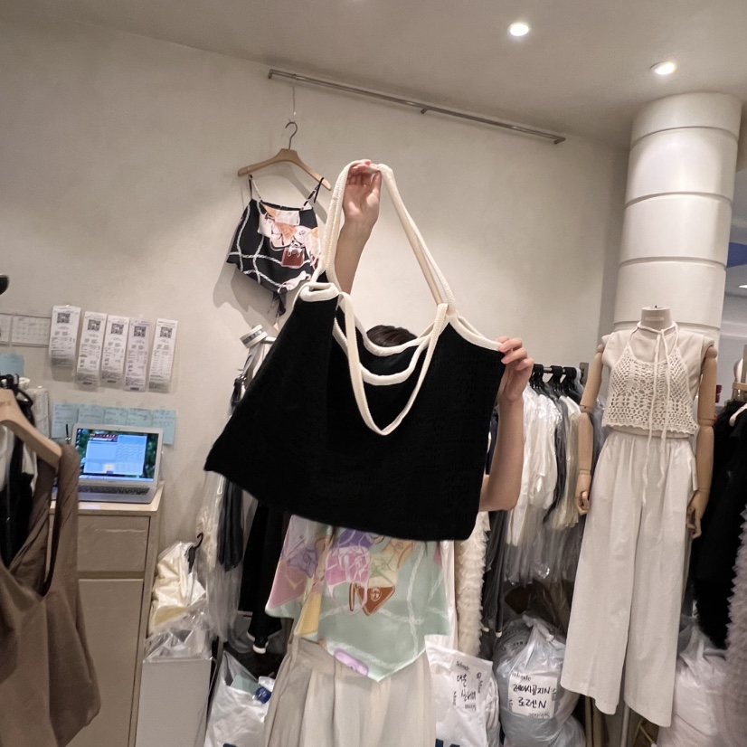 SALONDEMAG東大門㊣實拍女裝新款熱賣25春夏休閑單肩斜跨包SALONDEMAG單肩/斜跨包