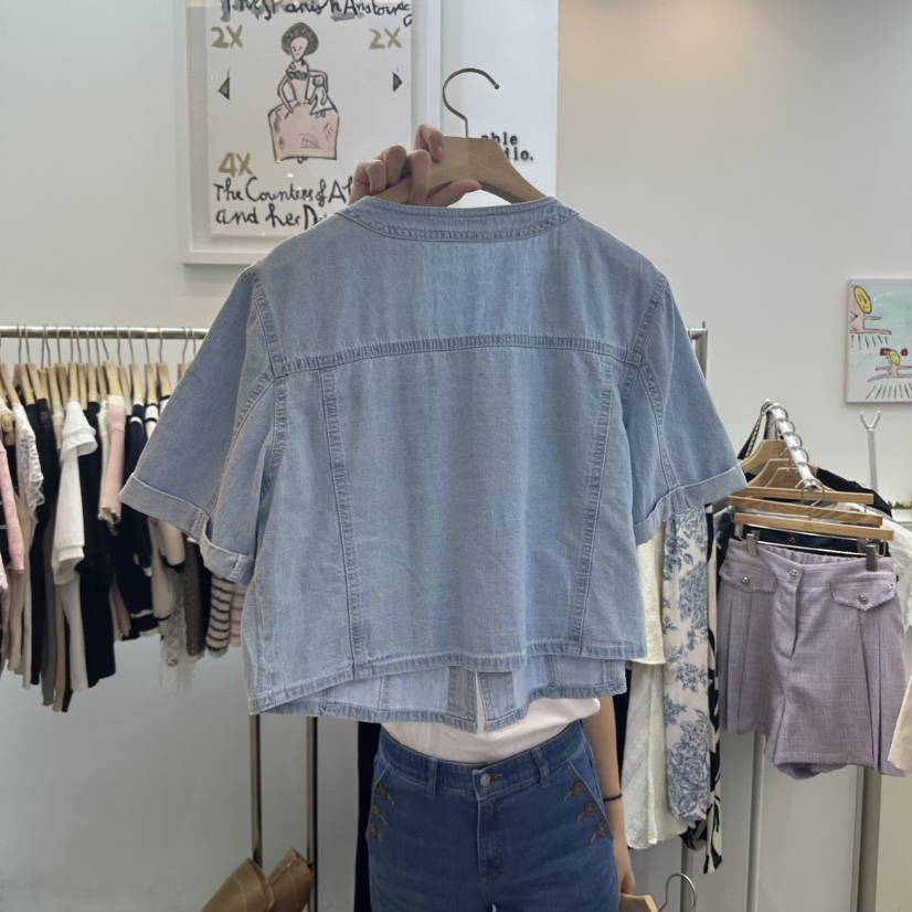 ABLESTUDIO韓國代購㊣女裝新品熱賣推薦休閑職業時尚夾克短款ABLE STUDIO夾克