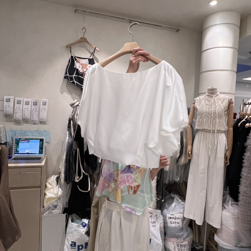 SALONDEMAG東大門㊣直郵女士新款人氣職業推薦時尚襯衫蕾絲衫SALONDEMAG襯衫/蕾絲衫