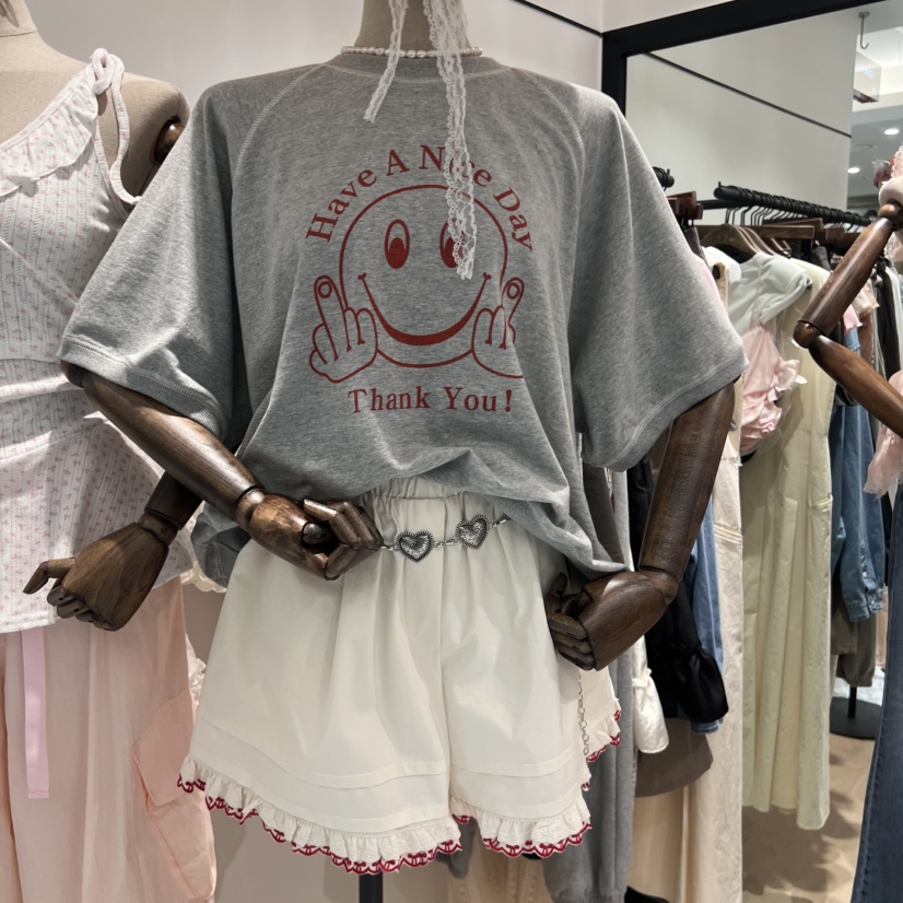 LOVE PULL東大門㊣代購女裝新款休閑推薦25春夏時尚熱賣T恤LOVE PULLT恤