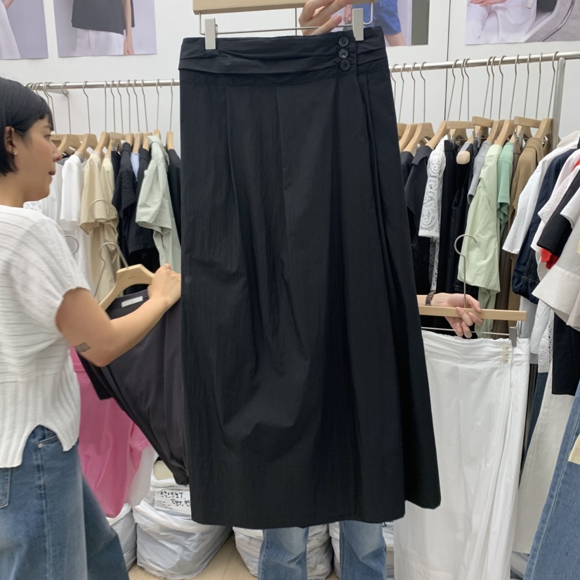 MOI-A東大門㊣代購女士新品真品熱賣休閑半身裙中短裙腰帶MOI-A半身裙/中短裙圖色2