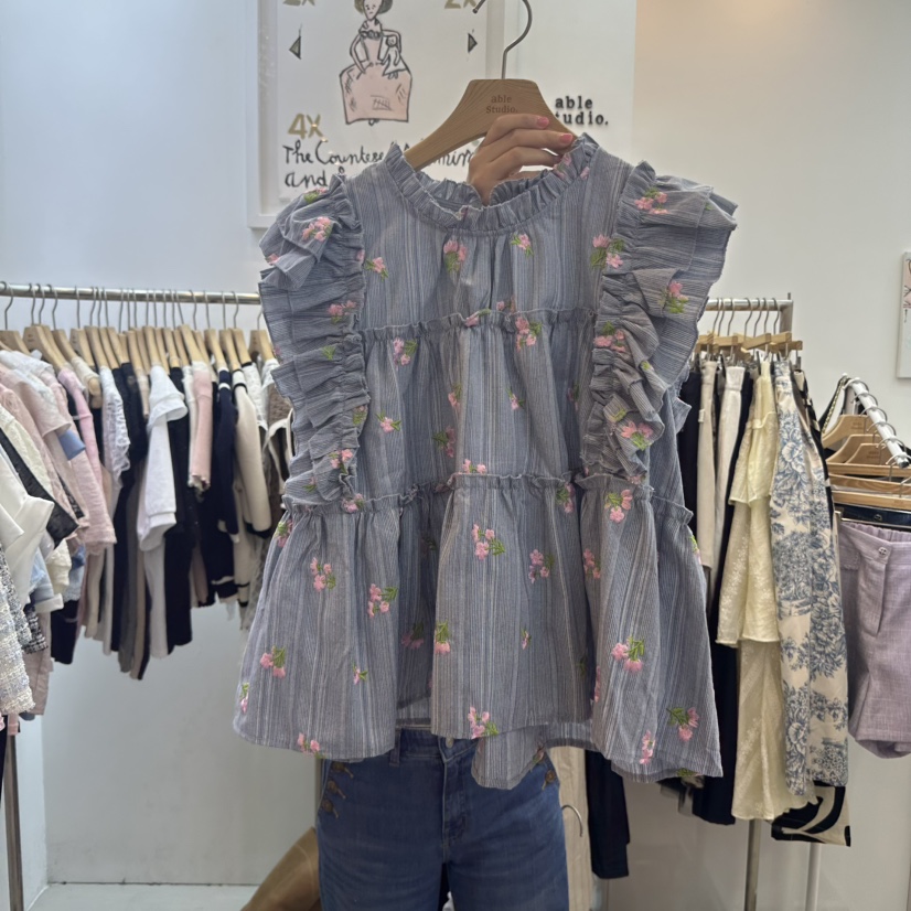 ABLESTUDIO東大門㊣直郵女士新款人氣休閑職業時尚吊帶背心ABLE STUDIO吊帶/背心圖色2