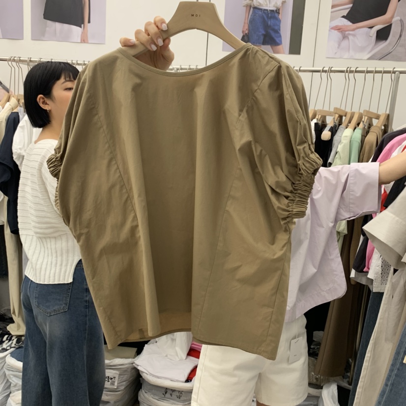 MOI-A東大門㊣直郵女士新款人氣真品推薦熱賣職業襯衫蕾絲衫MOI-A襯衫/蕾絲衫