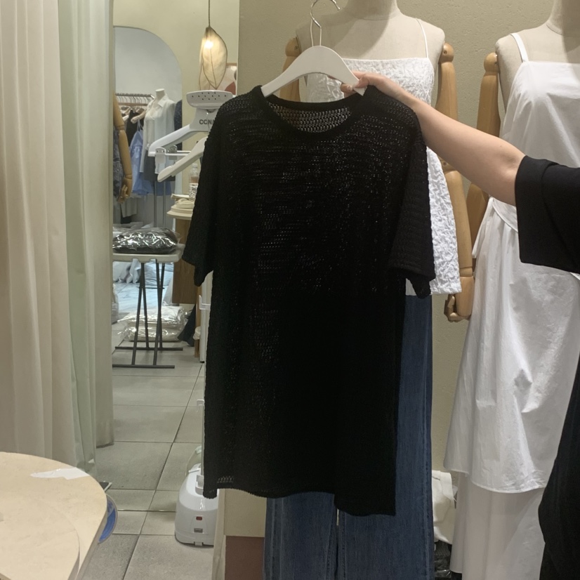 BROCCOLISALAD韓國直郵㊣女士新品時尚真品休閑熱賣推薦T恤BROCCOLISALADT恤圖色2