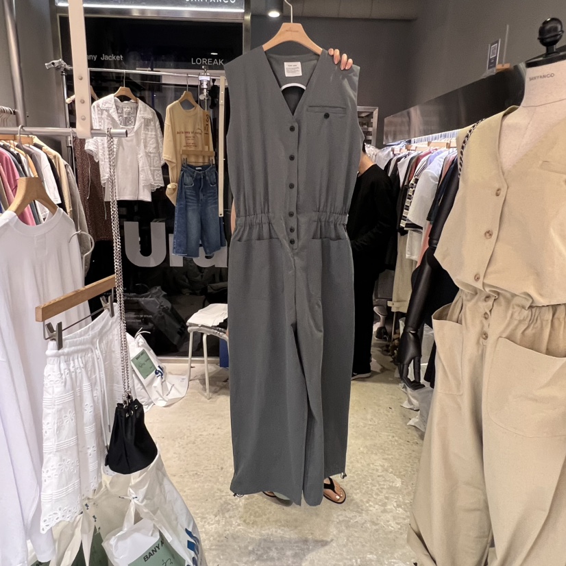 BANY ANCO韓國直郵㊣女裝新款人氣真品休閑推薦職業連體褲BANY ANCO連體褲圖色2