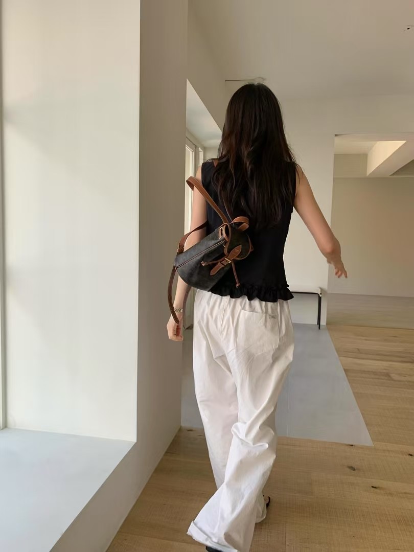 WELL ROW-T東大門㊣實拍女裝新品真品人氣推薦休閑吊帶背心WELL ROW-T吊帶/背心