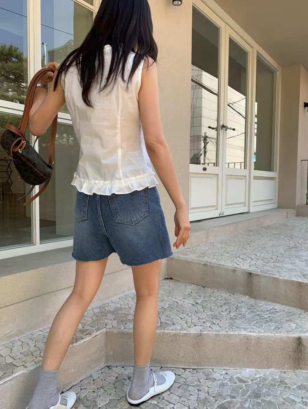 WELL ROW-T東大門㊣直郵女裝新品人氣推薦25春夏熱賣短褲WELL ROW-T短褲