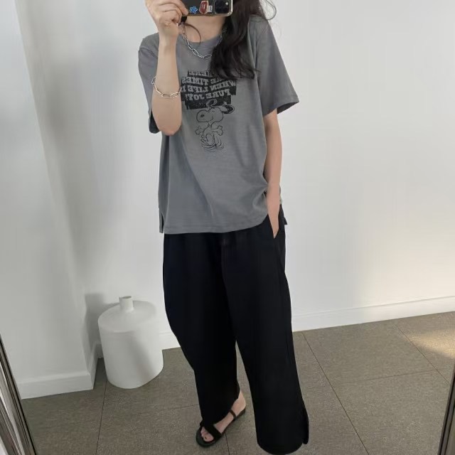 AZIT東大門㊣直郵女裝新品推薦真品職業人氣25春夏時尚休閑褲AZIT休閑褲