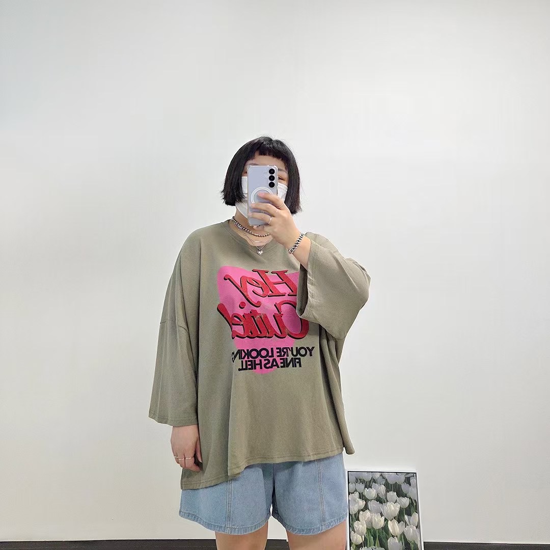 AZIT東大門㊣直郵女裝新款休閑熱賣25春夏職業真品時尚人氣T恤AZITT恤圖色3