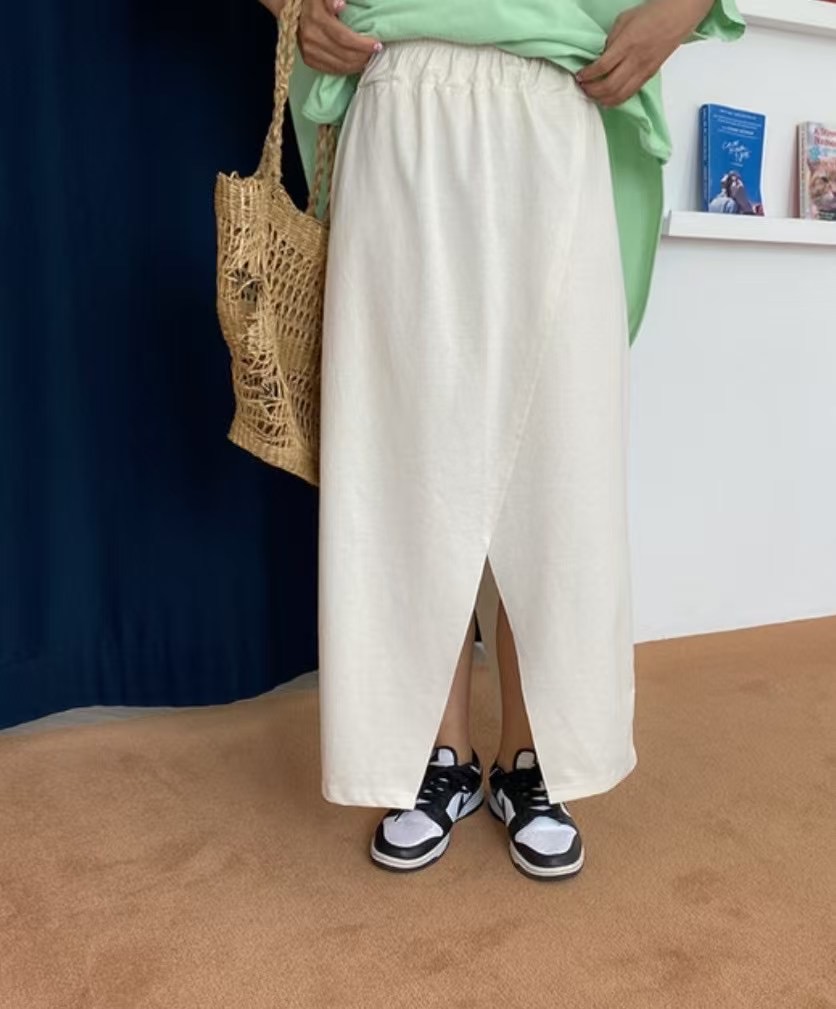AZIT東大門㊣直郵女裝新品人氣推薦時尚休閑25春夏真品長裙AZIT長裙圖色3