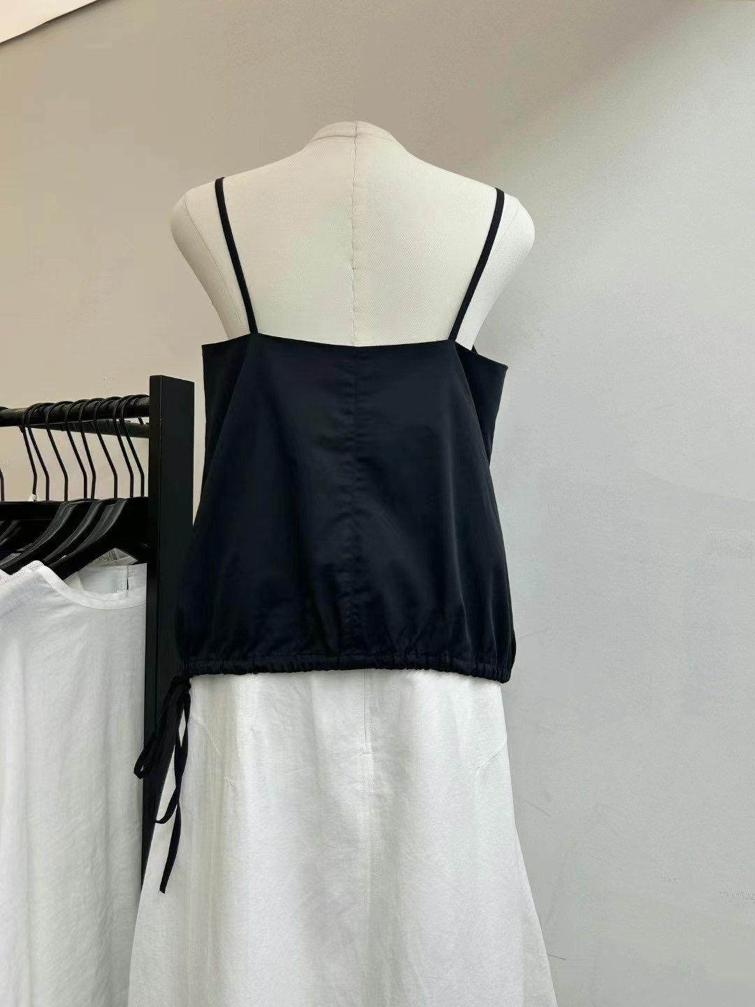 ALAMODE東大門㊣實拍女士新品職業休閑人氣熱賣時尚吊帶背心ALAMODE吊帶/背心