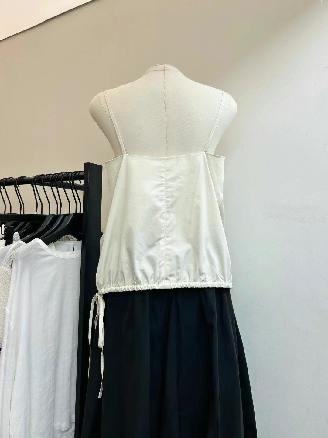 ALAMODE東大門㊣實拍女士新品職業休閑人氣熱賣時尚吊帶背心ALAMODE吊帶/背心