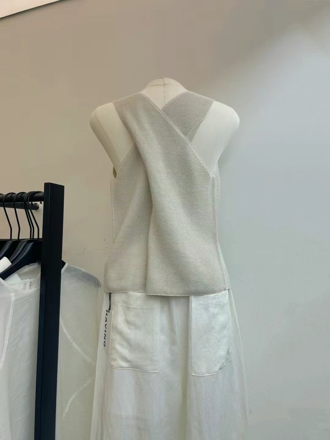 ALAMODE韓國直郵㊣女士新品職業熱賣推薦25春夏人氣吊帶背心ALAMODE吊帶/背心