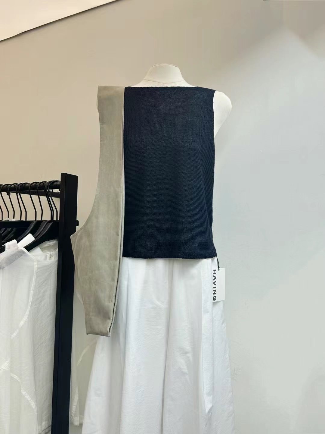 ALAMODE韓國直郵㊣女士新品職業熱賣推薦25春夏人氣吊帶背心ALAMODE吊帶/背心圖色3