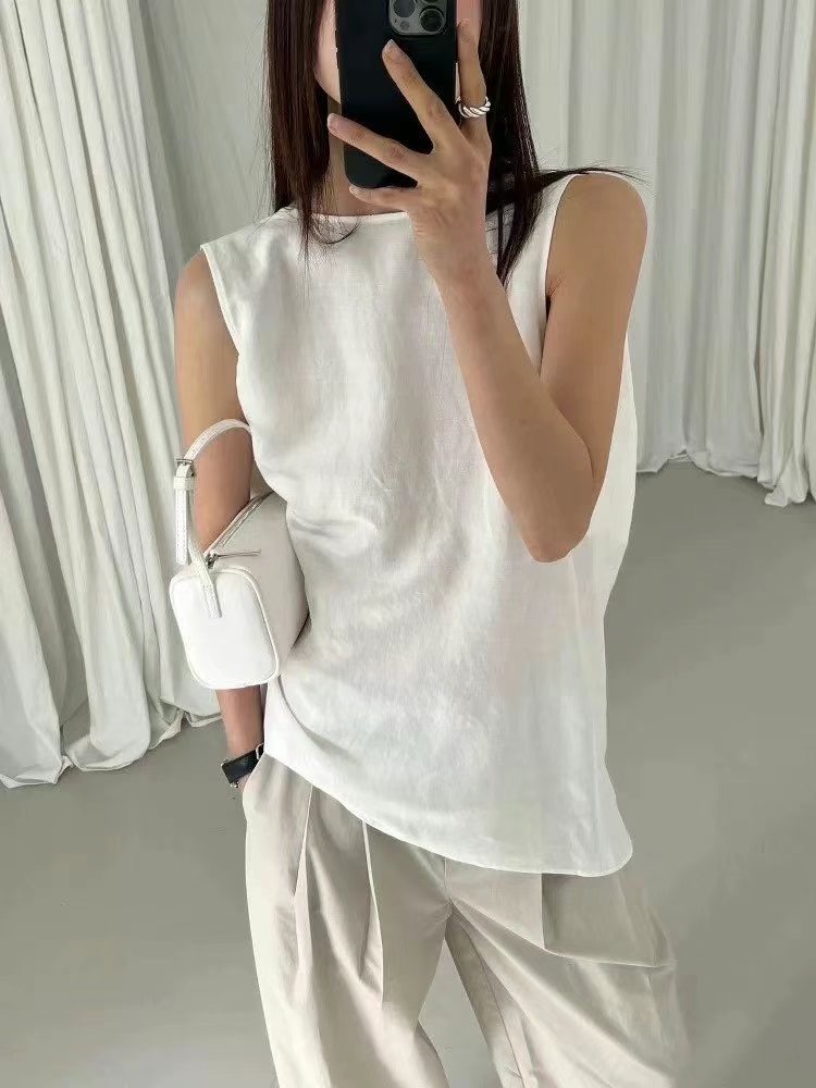 ALAMODE韓國直郵㊣女士新品熱賣25春夏休閑職業時尚吊帶背心ALAMODE吊帶/背心