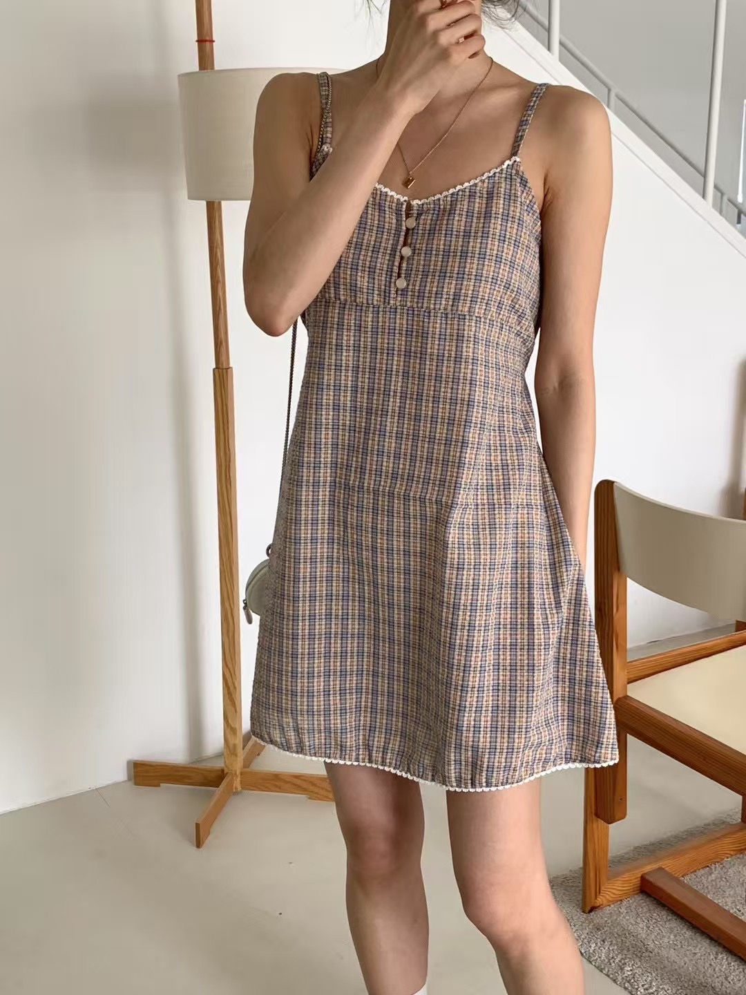 REVE-OT東大門㊣實拍女裝新品25春夏職業人氣熱賣推薦連衣裙Athe連衣裙