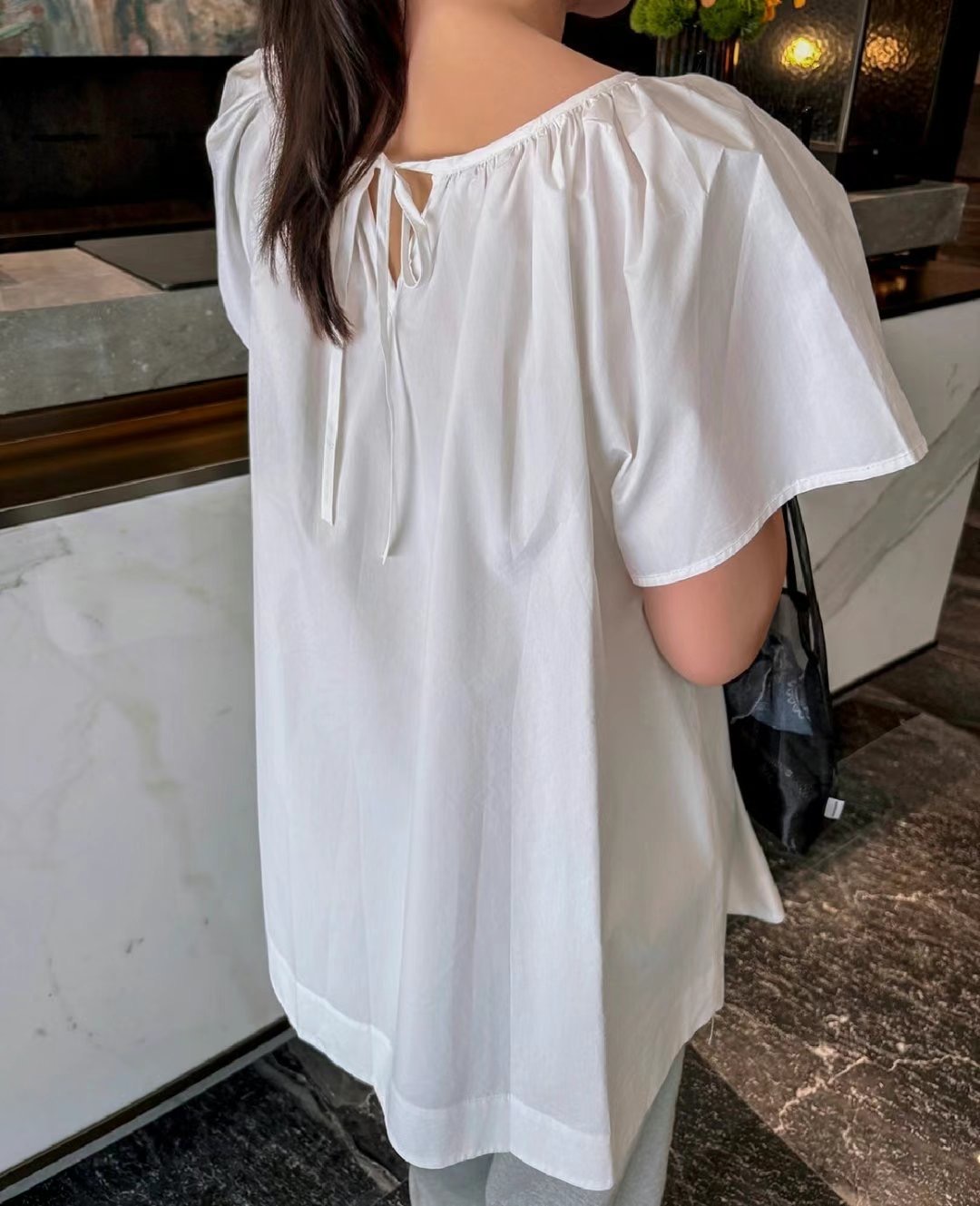 ALAMODE韓國直郵㊣女士新款25春夏人氣休閑時尚真品襯衫蕾絲衫ALAMODE襯衫/蕾絲衫