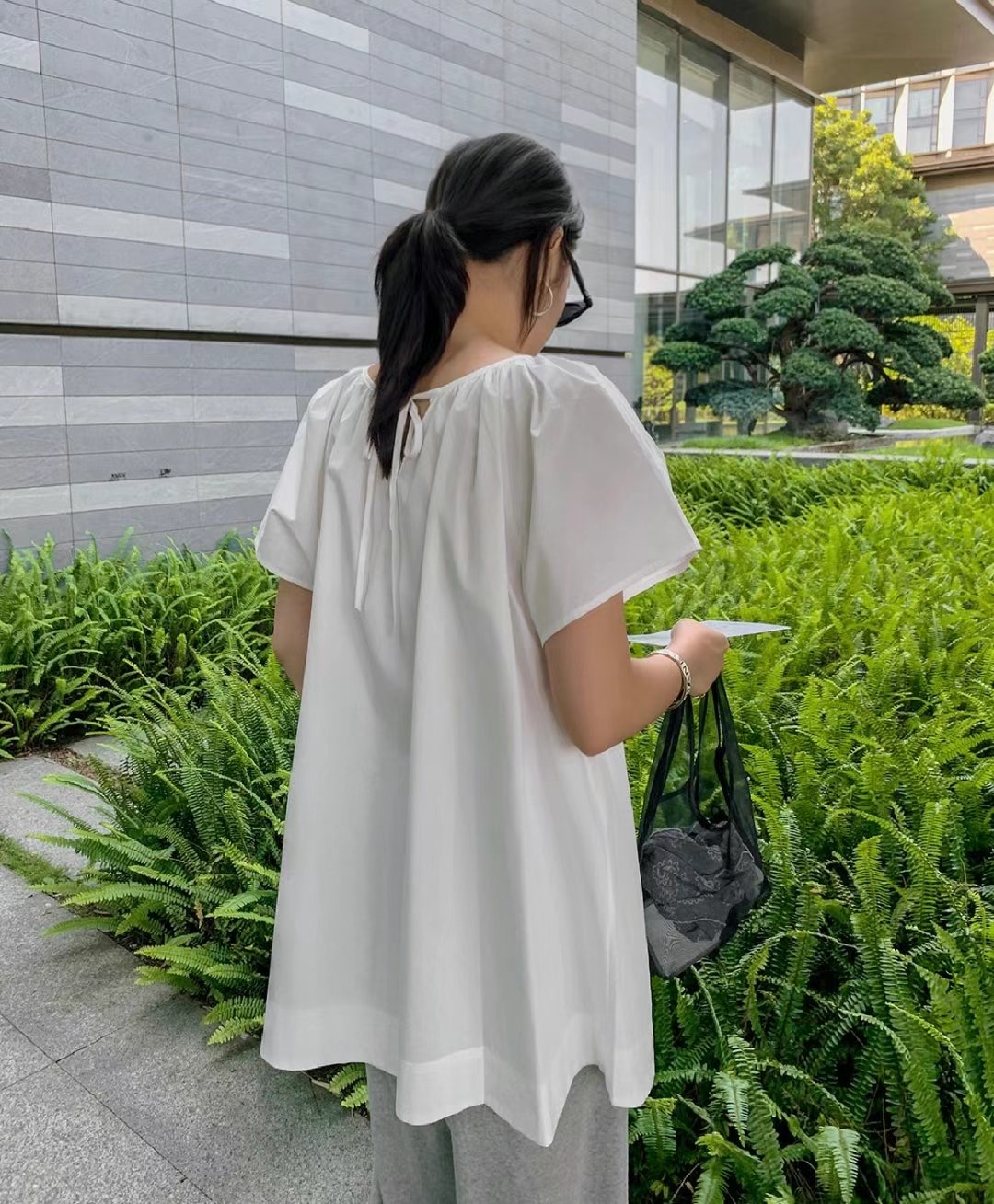 ALAMODE韓國直郵㊣女士新款25春夏人氣休閑時尚真品襯衫蕾絲衫ALAMODE襯衫/蕾絲衫