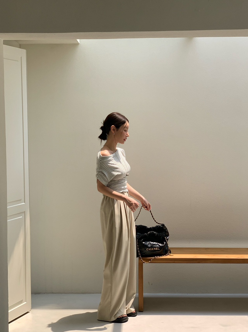 REVE CITE-L韓國直郵㊣女士新品真品人氣休閑25春夏休閑褲REVE CITE休閑褲