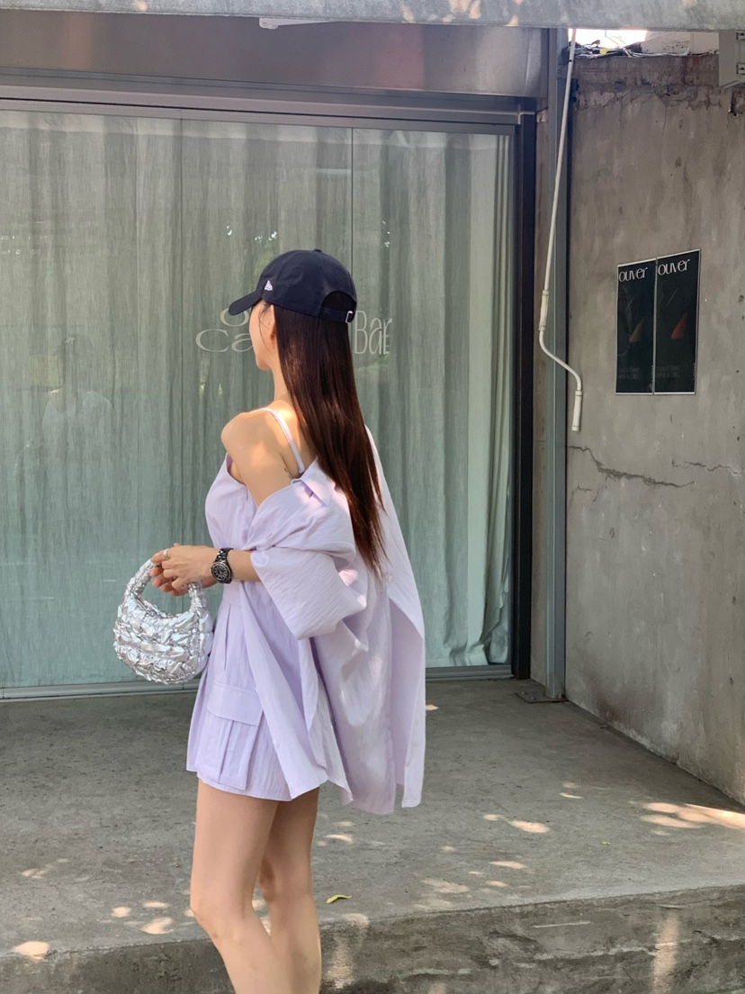 REVE CITE-L東大門㊣代購女士新品休閑推薦25春夏吊帶背心REVE CITE吊帶/背心