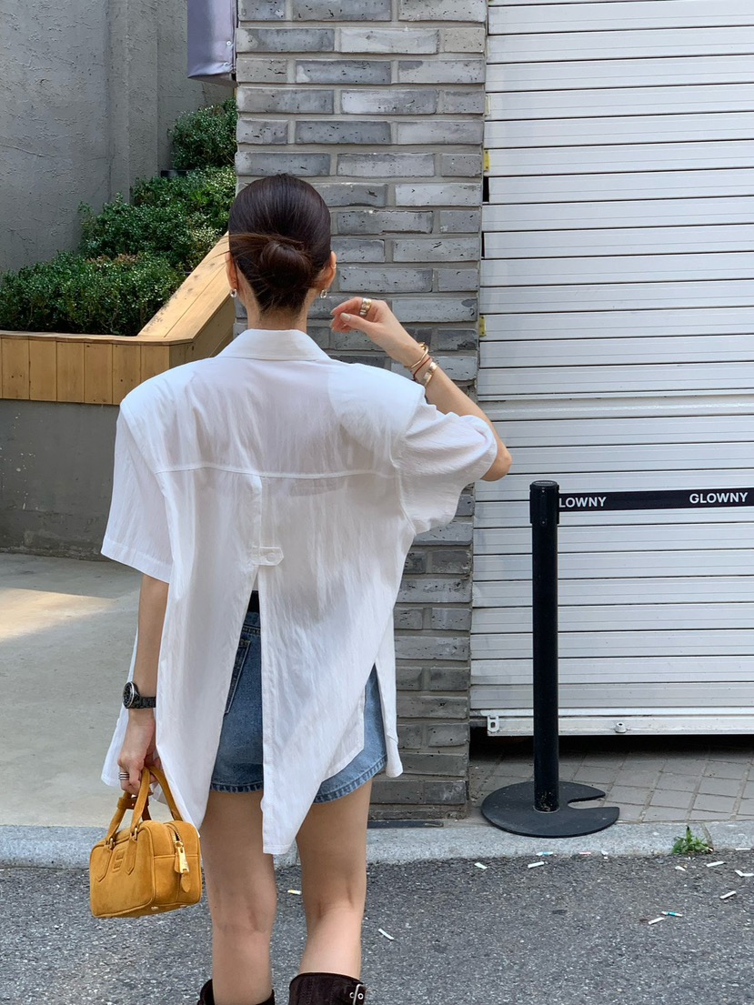 REVE CITE-L東大門㊣直郵女士新品熱賣襯衫蕾絲衫不含內搭REVE CITE襯衫/蕾絲衫