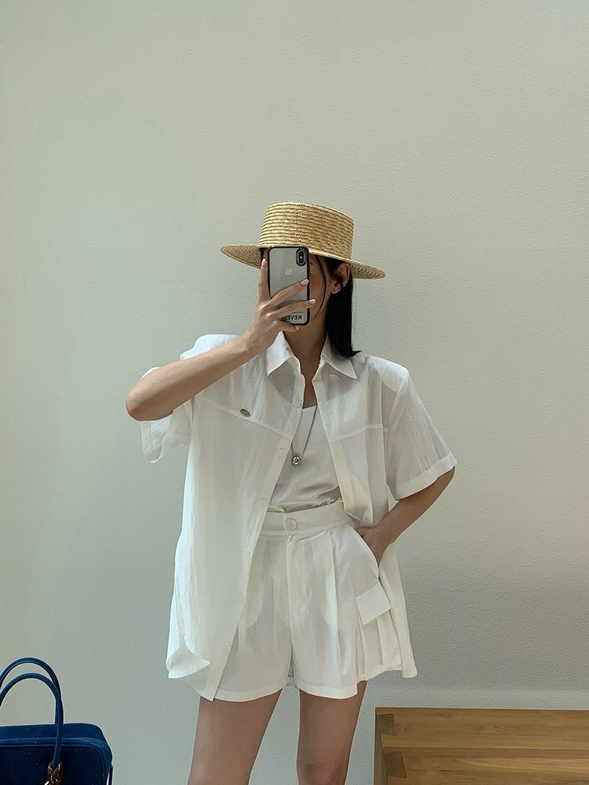 REVE CITE-L東大門㊣直郵女士新品熱賣襯衫蕾絲衫不含內搭REVE CITE襯衫/蕾絲衫