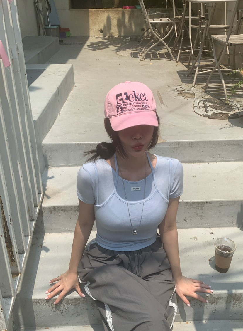 REVE CITE-L東大門㊣實拍女士新款熱賣人氣時尚T恤假兩件REVE CITET恤