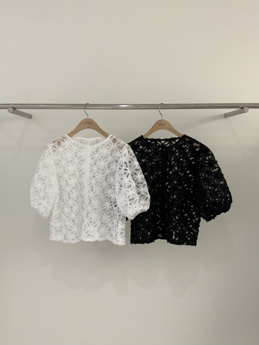SLAT東大門㊣直郵女裝新品真品熱賣時尚推薦休閑襯衫蕾絲衫SLAT襯衫/蕾絲衫