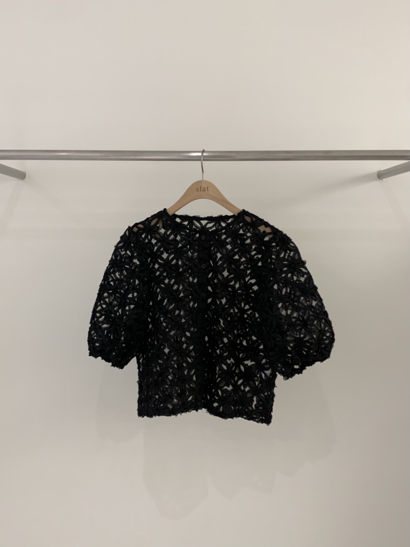 SLAT東大門㊣直郵女裝新品真品熱賣時尚推薦休閑襯衫蕾絲衫SLAT襯衫/蕾絲衫圖色2