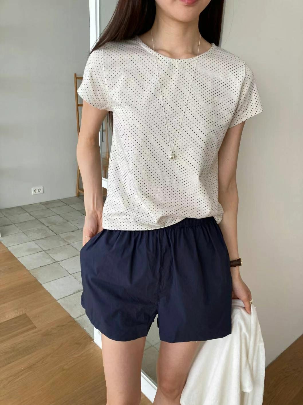 DRESSWELL東大門㊣直郵女裝新品時尚真品休閑25春夏職業T恤DRESSWELLT恤