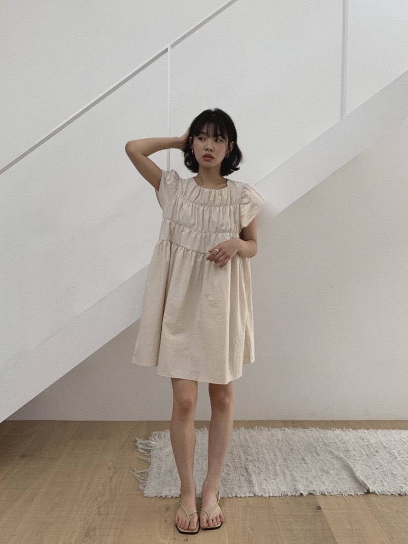 SLAT韓國直郵㊣女士新品人氣休閑推薦職業真品時尚熱賣連衣裙SLAT連衣裙