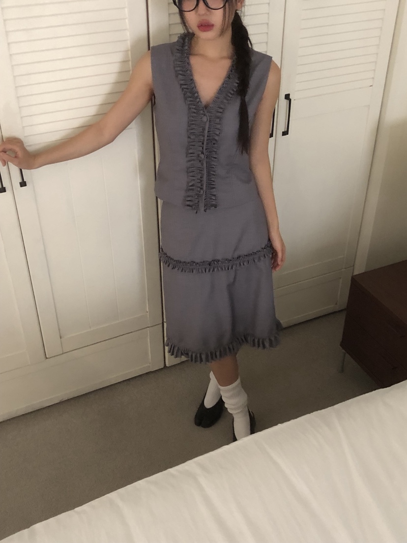 SUNDER MARKET韓國直郵㊣女士新款真品熱賣職業半身裙中短裙SUNDER MARKET半身裙/中短裙