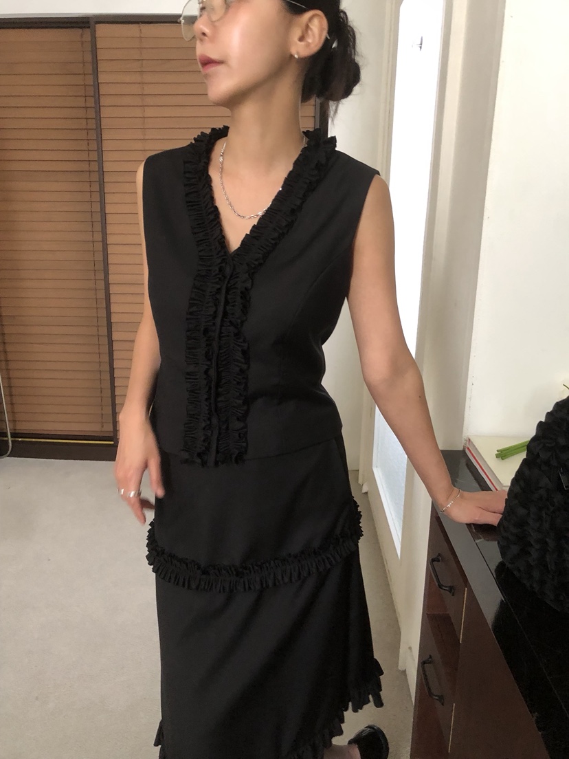 SUNDER MARKET韓國直郵㊣女士新款真品熱賣職業半身裙中短裙SUNDER MARKET半身裙/中短裙