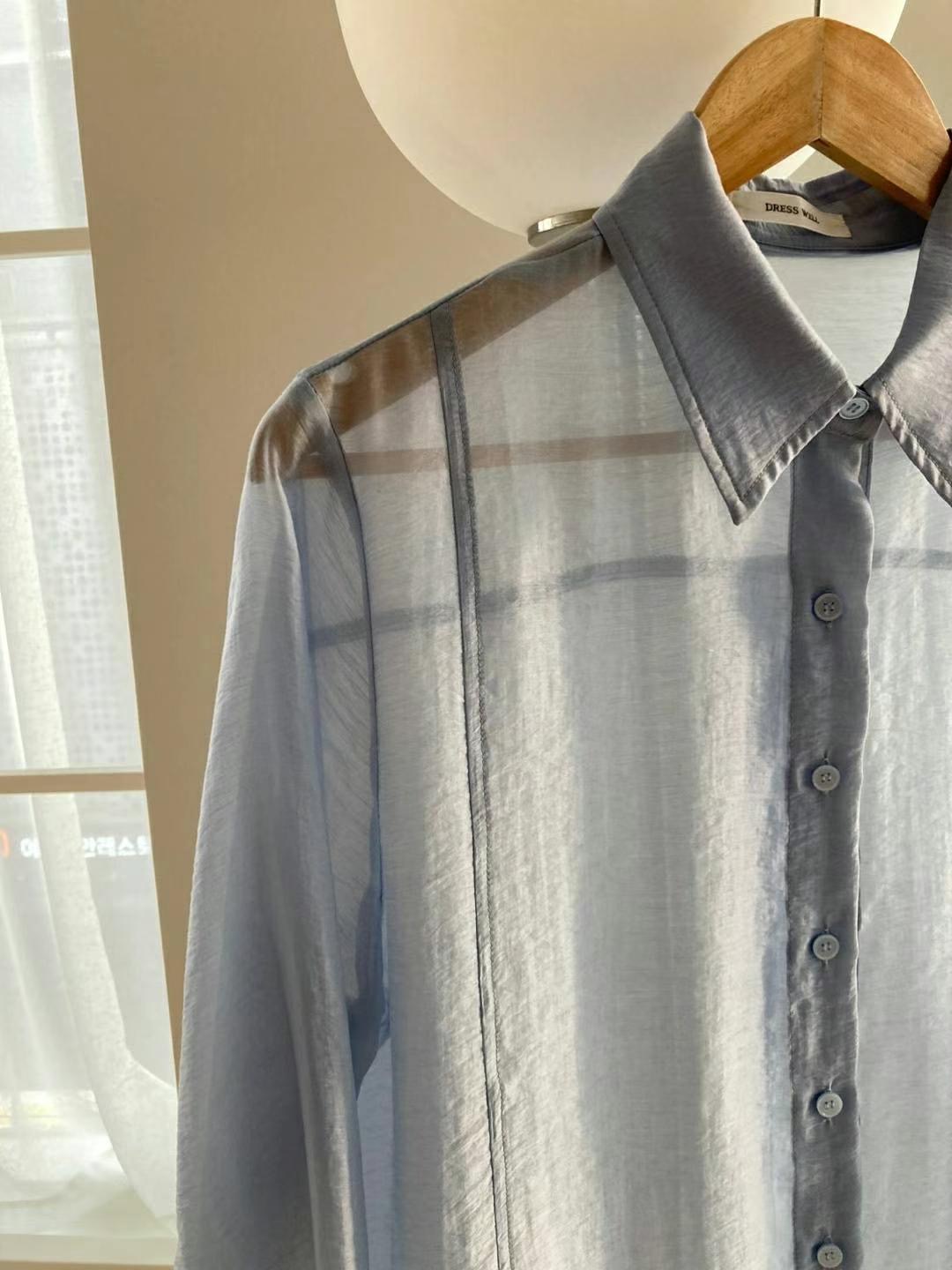 DRESSWELL東大門㊣代購女裝新品推薦真品人氣25春夏襯衫蕾絲衫DRESSWELL襯衫/蕾絲衫