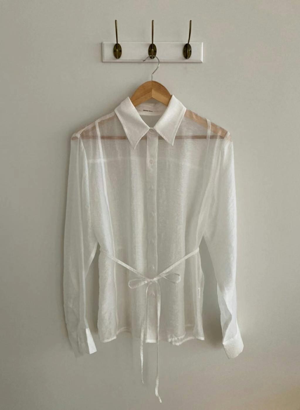 DRESSWELL東大門㊣代購女裝新品推薦真品人氣25春夏襯衫蕾絲衫DRESSWELL襯衫/蕾絲衫圖色2