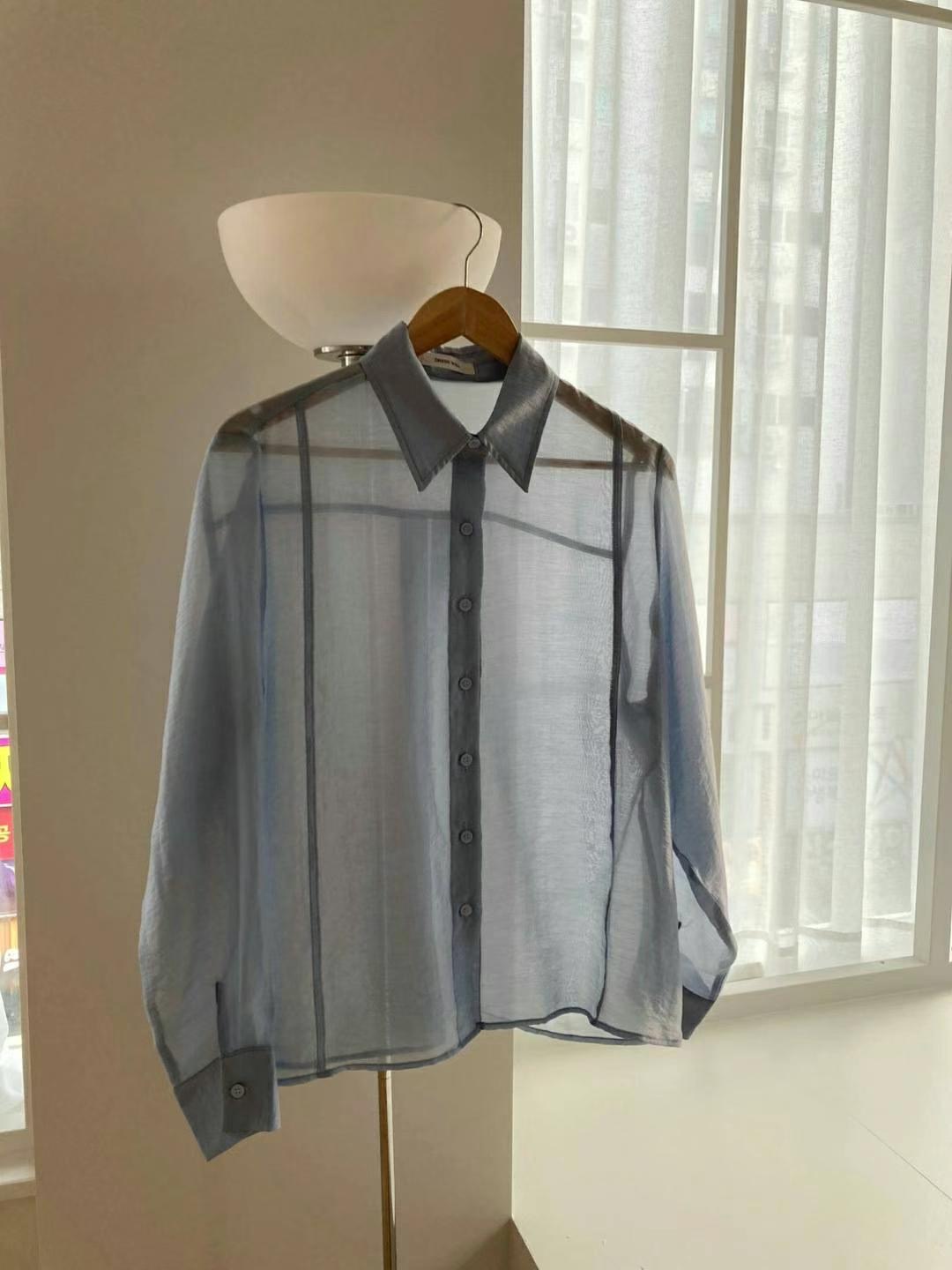 DRESSWELL東大門㊣代購女裝新品推薦真品人氣25春夏襯衫蕾絲衫DRESSWELL襯衫/蕾絲衫圖色3